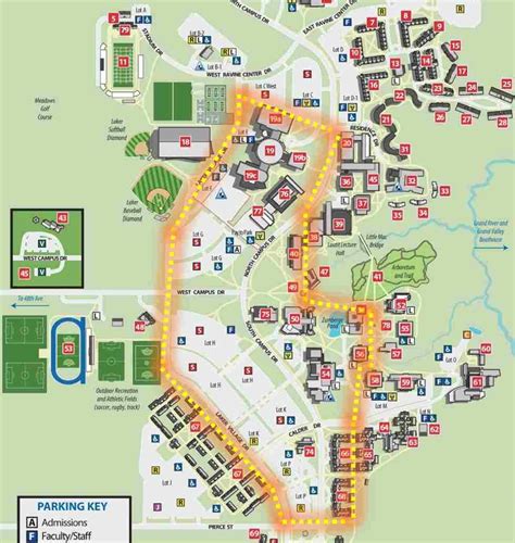 Gvsu Pew Campus Map Alabama Map