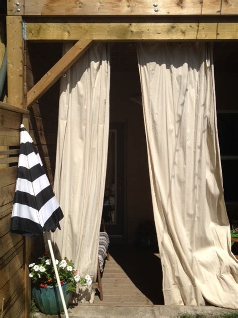 Diy Outdoor Drapes Storefront Life