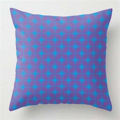 Purple Throw Pillow Decorative Pillow Pattern By Designmargarida Pillows Decorative Patterns