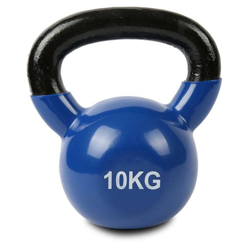 Every other number you use kgs. KB10 10kg Vinyl Kettlebell - Lifespan Fitness