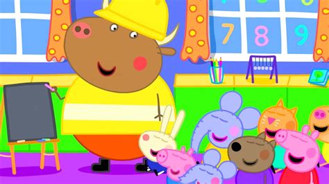 Peppa Pigs New Playgroup Teacher Kids Tv And Stories Youtube