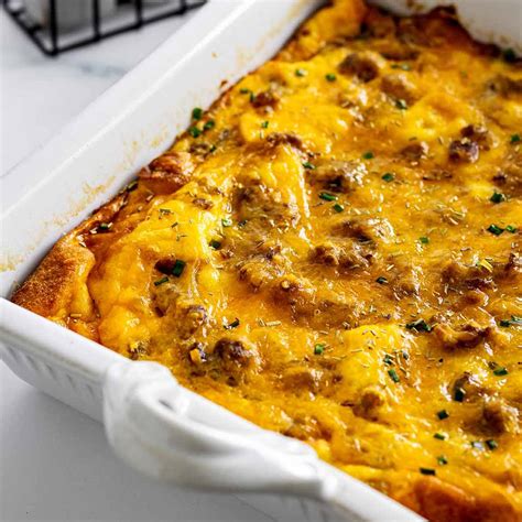 Breakfast Casserole Recipes With Sausage Sausage And Egg Casserole