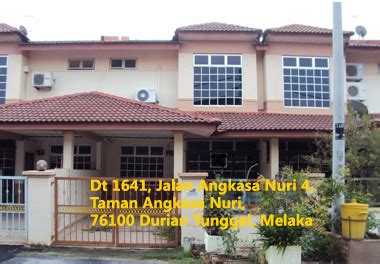 Dt 3797, jalan angkasa nuri 27, taman, angkasa nuri, melaka 76100, melaka, malaysia. Rumah Lelong Melaka & Property Sale: 1641, TAMAN ANGKASA ...