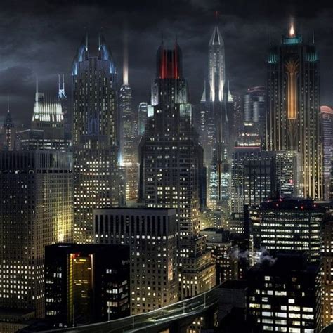 10 New Gotham City Skyline Wallpaper Full Hd 1920×1080 For Pc