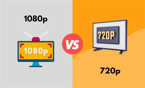 1080p Vs 720p Whats The Difference With Table