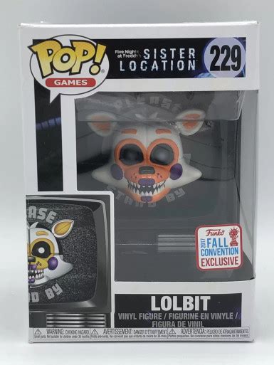 Funko Pop Games Five Nights At Freddys Lolbit 229 Vinyl Figure