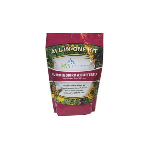 Mountain View Hummingbird And Butterfly Wildflower Seed Mixture 2 Lbs