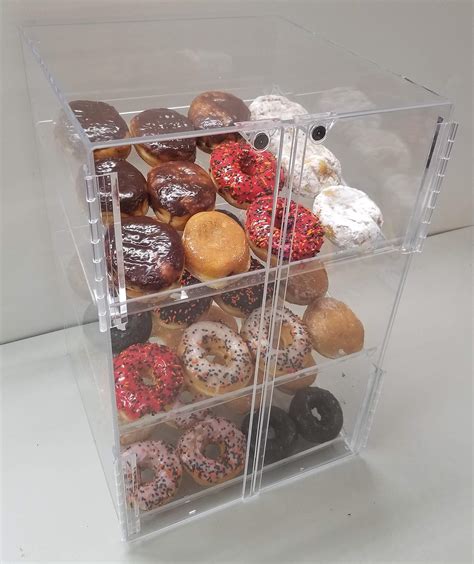 Galleon Self Serve Pastry Or Donut Display Case 3 Trays For Deli