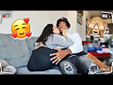 CAN T STOP KISSING AND HUGGING MY FIANCE PRANK Hours YouTube