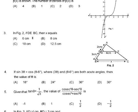 Grade 9 Mathematics Final Exam Paper 2020 Exampl Paper