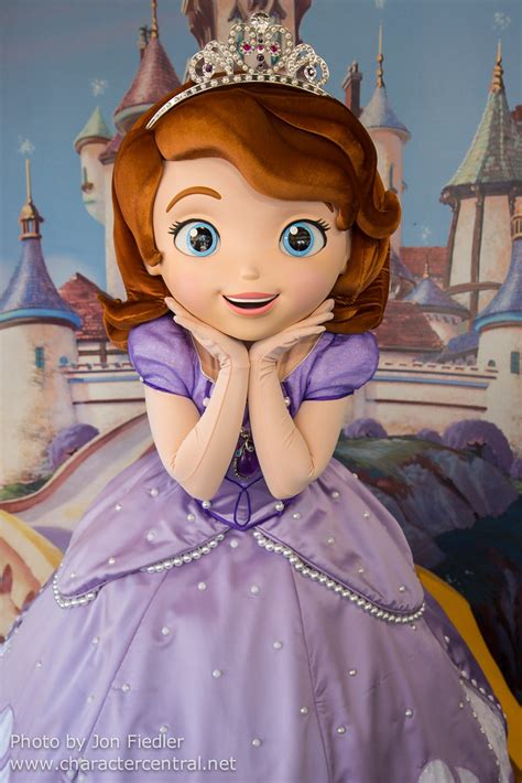 Princess Sofia The First At Disney Character Central In 2021 Sofia The First Cartoon Sofia