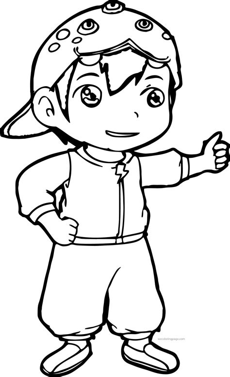 He is a young boy with the unique ability to manipulate elements with the help of his power band. Boboiboy Coloring Pages | Coloring pages, Coloring pages ...