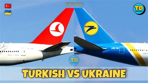 Turkish Airlines Vs Ukraine International Airlines Comparison