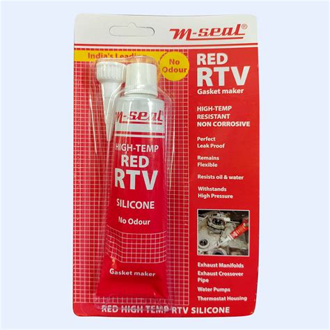 Buy Pidilite M Seal 15g Red RTV Silicone Gasket Maker High Temperature
