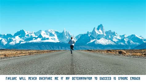 Runners Quote Failure Will Never Overtake You Motivational Image
