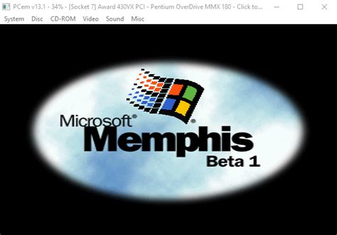 Filepcem Booting Memphis Build 1400png Betawiki