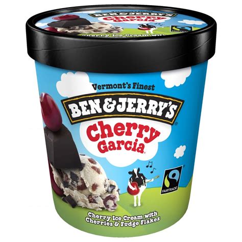 Ben And Jerrys Ice Cream Cherry Garcia 1 Pint Garden Grocer