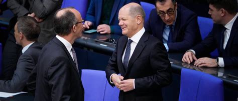 Spitzentreffen Im Kanzleramt Wo Olaf Scholz Und Friedrich Merz Sich