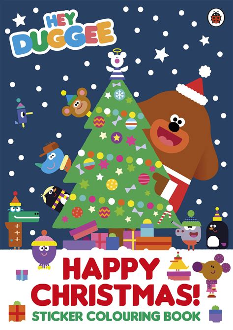 Hey Duggee Happy Christmas Sticker Colouring Book Penguin Books