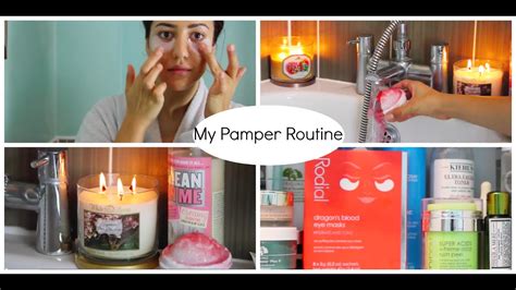 My Pamper Routine Spa At Home Youtube