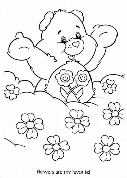 Coloring Care Kolorowanki Bears Misie Bear Troskliwe