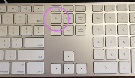 The Function Fn Key Is On The Full Size Apple Keyboard Irwin Kwan