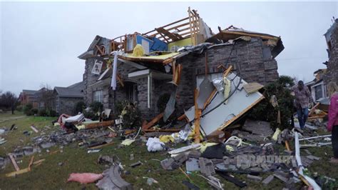 4k Rowlett Tornado Damage Dec 26 2015 Youtube