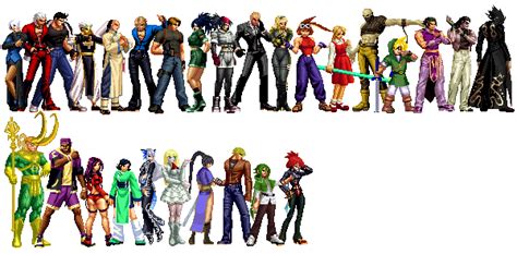 Kof Anthology All Characters Pack Edits Mugen Free For All Jin