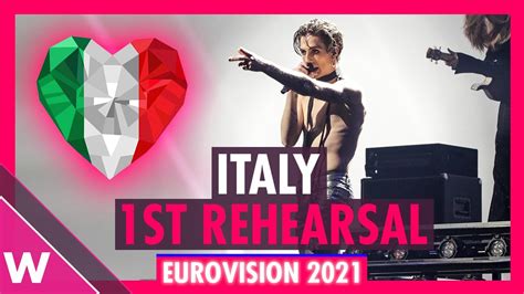 Måneskin, representing italy, have won the 65th eurovision song contest, which was held in many nations opted to send the same artists in 2021 as would have represented them in 2020, but with new. Italy First Rehearsal: Måneskin "Zitti E Buoni ...