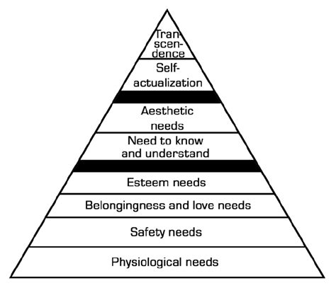 Maslows Hierarchy Of Needs Download Scientific Diagram