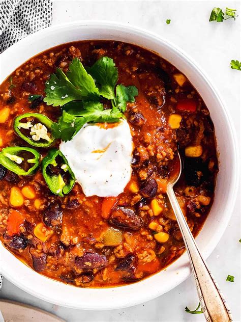 The Best Easy Crockpot Chili Recipe Savory Nothings