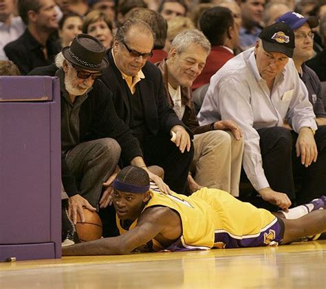 Who Sits Next To Jack Nicholson At Lakers Games Sabine Kennelley