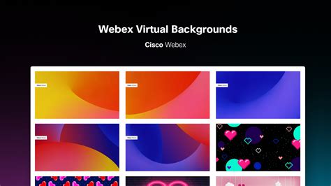 Webex Animated Background