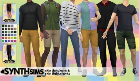 13 Best Sims 4 Male Pants Images On Pinterest