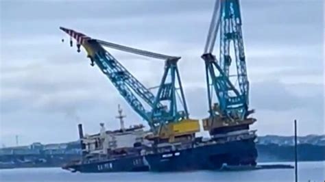 Saipem Crane Ship Takes On Heavy List After Rigging Failure