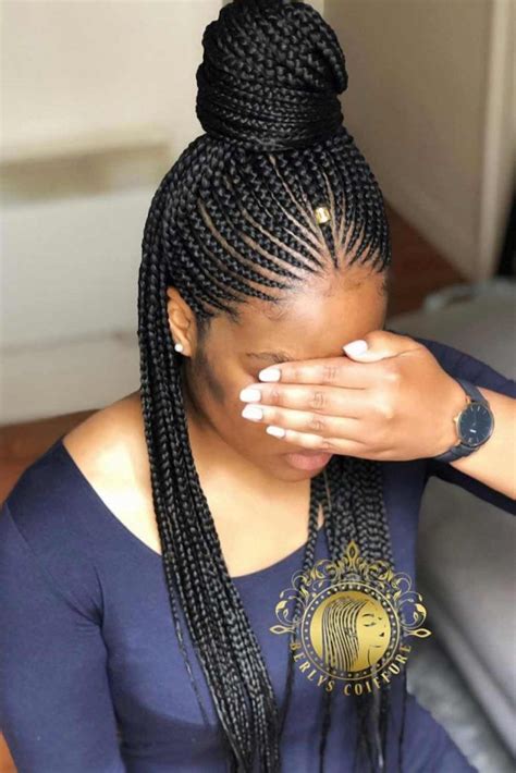 African Braids Straight Up Hairstyles 2020 With Beads Kairon Novak