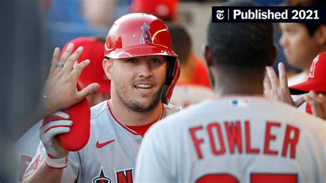 Mike Trout Wont Hit 400 But It Will Be Fun To Watch Him Try The New York Times