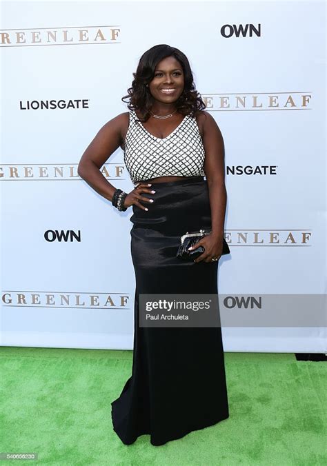 Actress Deborah Joy Winans Attends The Premiere Of Owns Greenleaf News Photo Getty Images