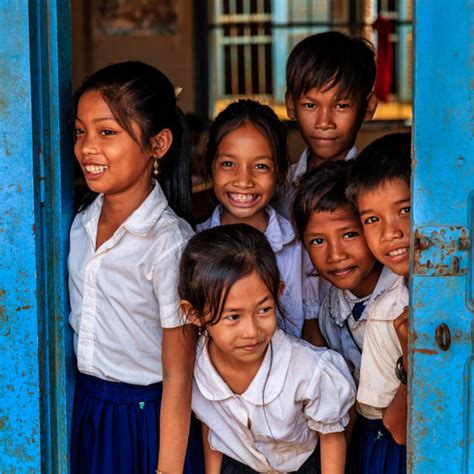 140 Cambodian School Girl Stock Photos Pictures And Royalty Free Images