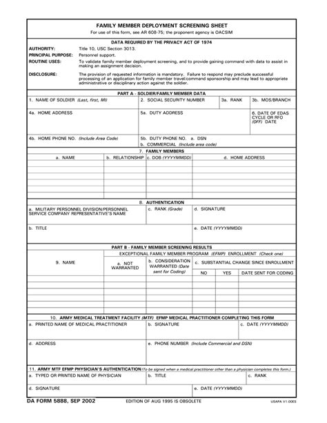 Da Form 6 Fillable Excel Printable Forms Free Online