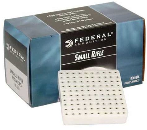 Federal Small Rifle Primers No205 Box Of 1000 11247585