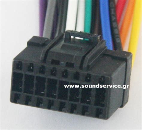 Pioneer Iso 11 Cable Car Audio 16 Pin Iso Connectors Cables For Car