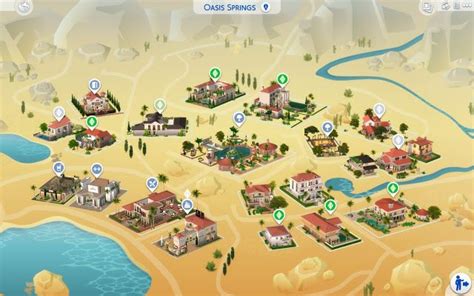 Via Sims Oasis Springs Makeover Sims 4 Casas Casa Sims The Sims