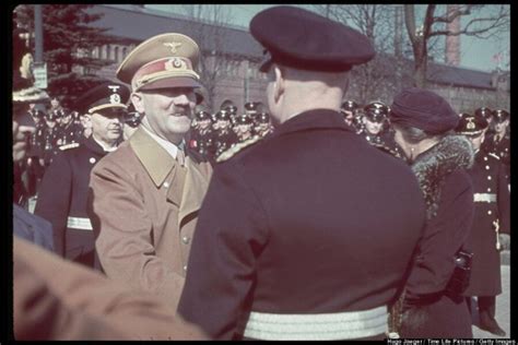 Hitler Colour Photos Are Published After Being Hidden Underground