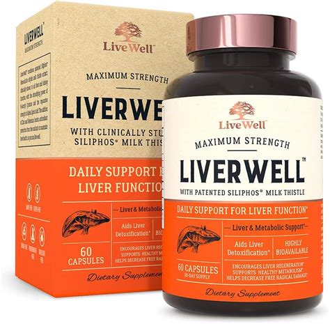 Liverwell Liver Cleanse And Detox Regeneration Metabolic Support