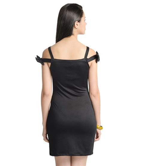 At499 Black Polyester Dresses Buy At499 Black Polyester Dresses