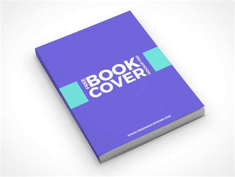 eBook Softcover Front Face Up PSD Mockup - PSD Mockups