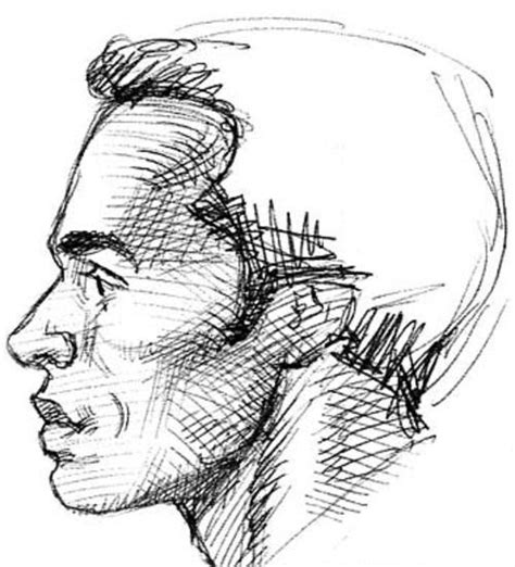 Human Profile Drawing At Explore Collection Of