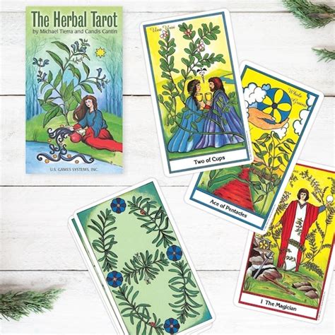 The Herbal Tarot Deck Etsy