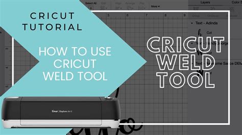 Weld In Cricut Design Space How To Weld Letters And Objects Together